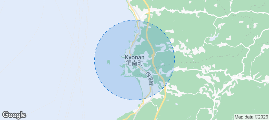 Kyonan Airbnb map